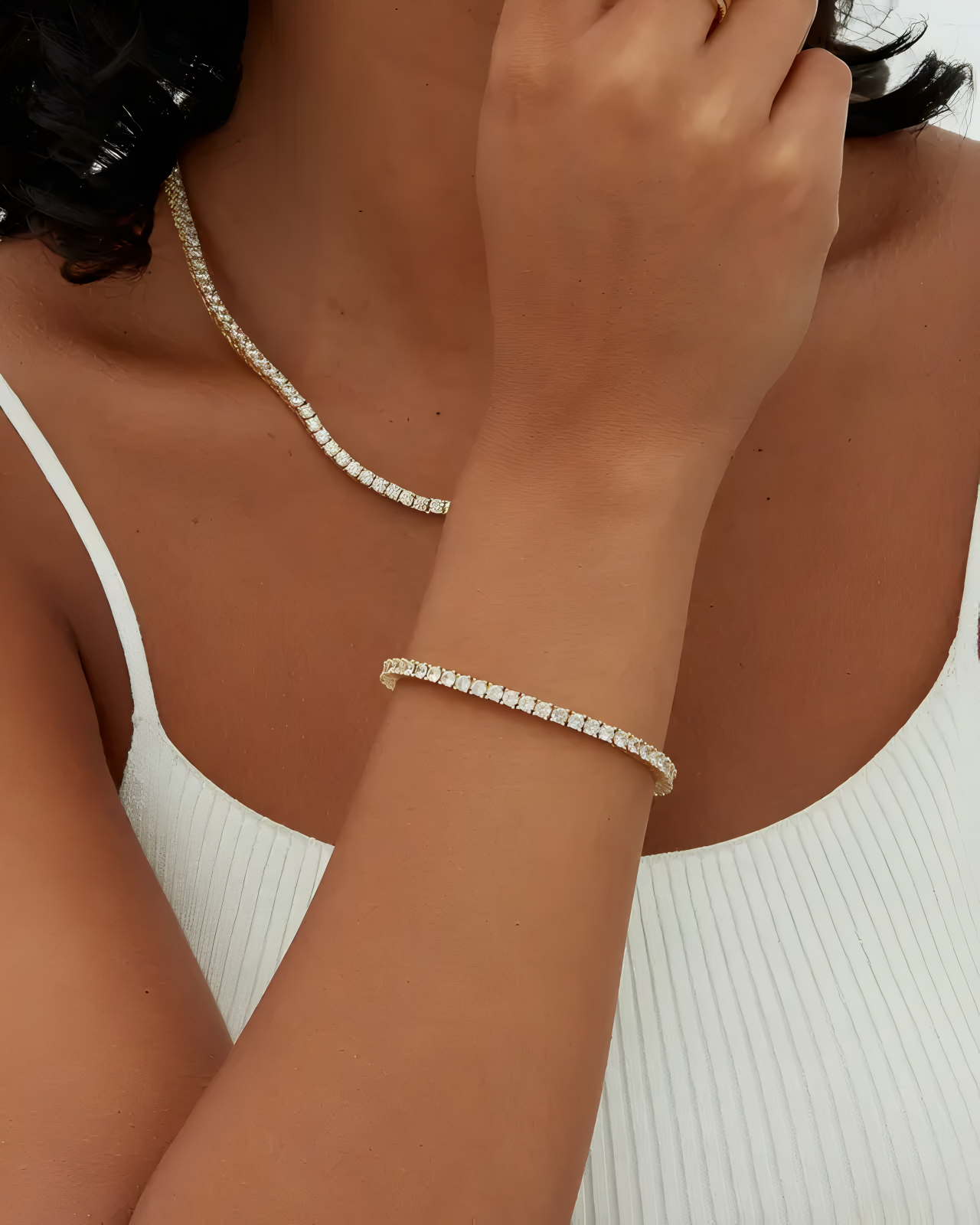 Aurora Tennis Bracelet