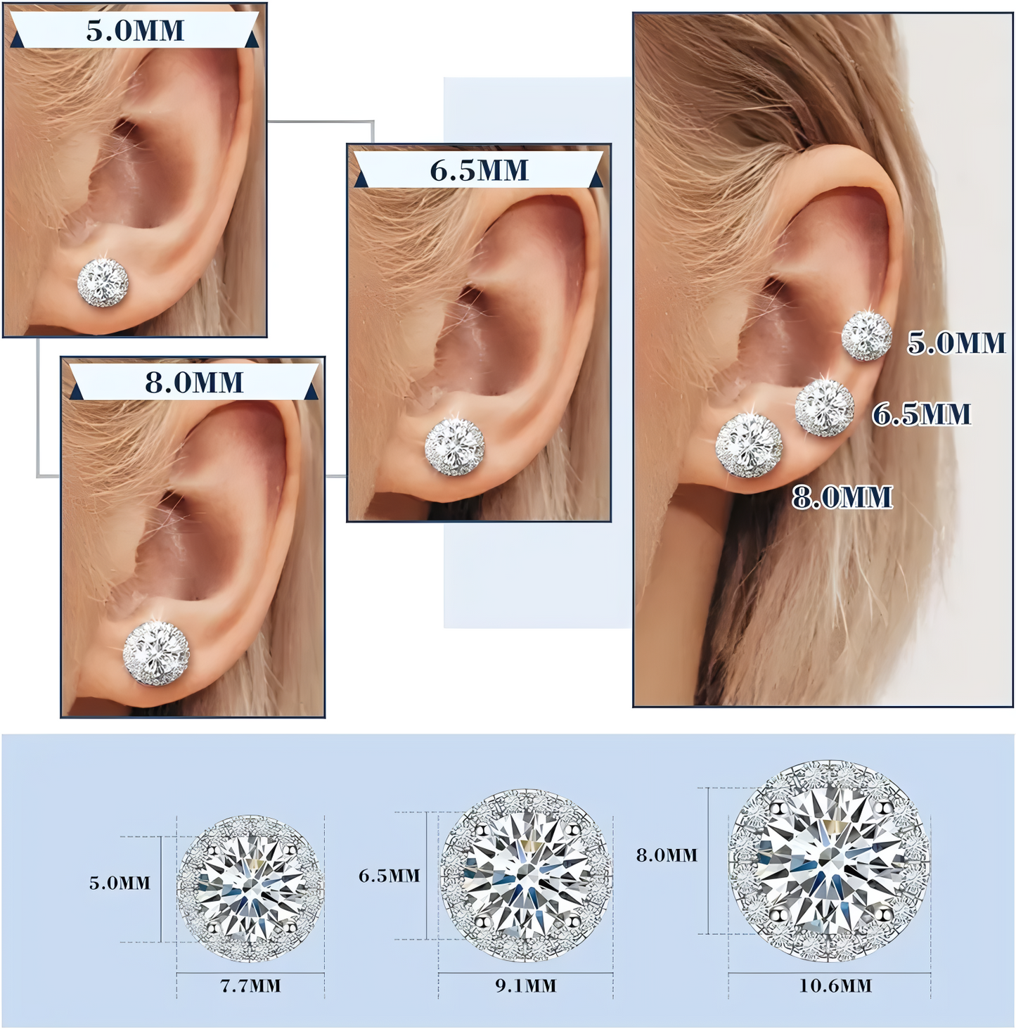 Eterna Spark Studs