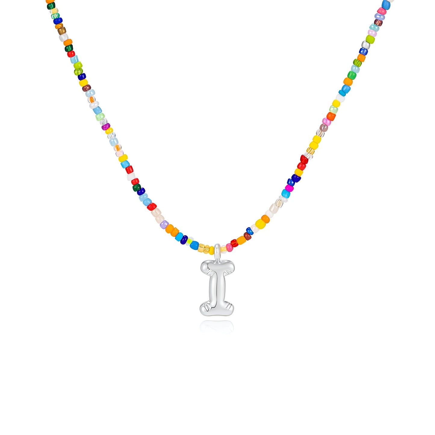 Boho Bloom Letter Necklace