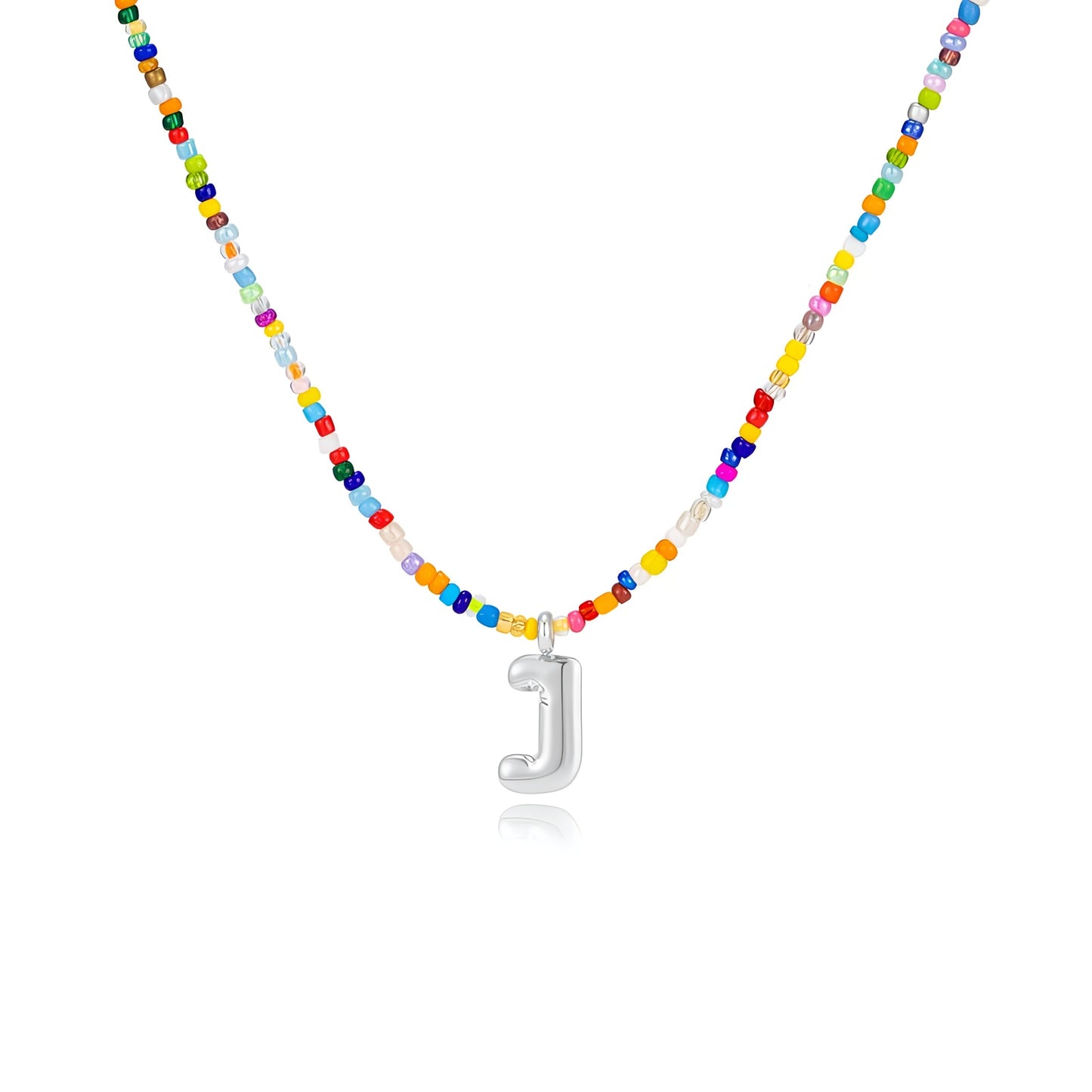 Boho Bloom Letter Necklace