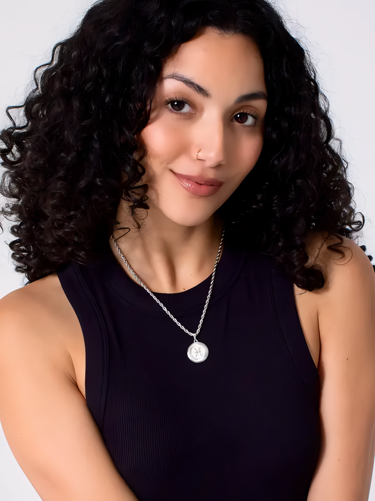 Silver Zodiac Necklace (Unisex)