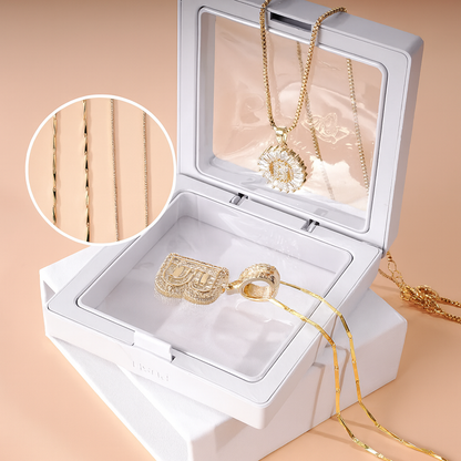 The Duo Charm Set Necklace