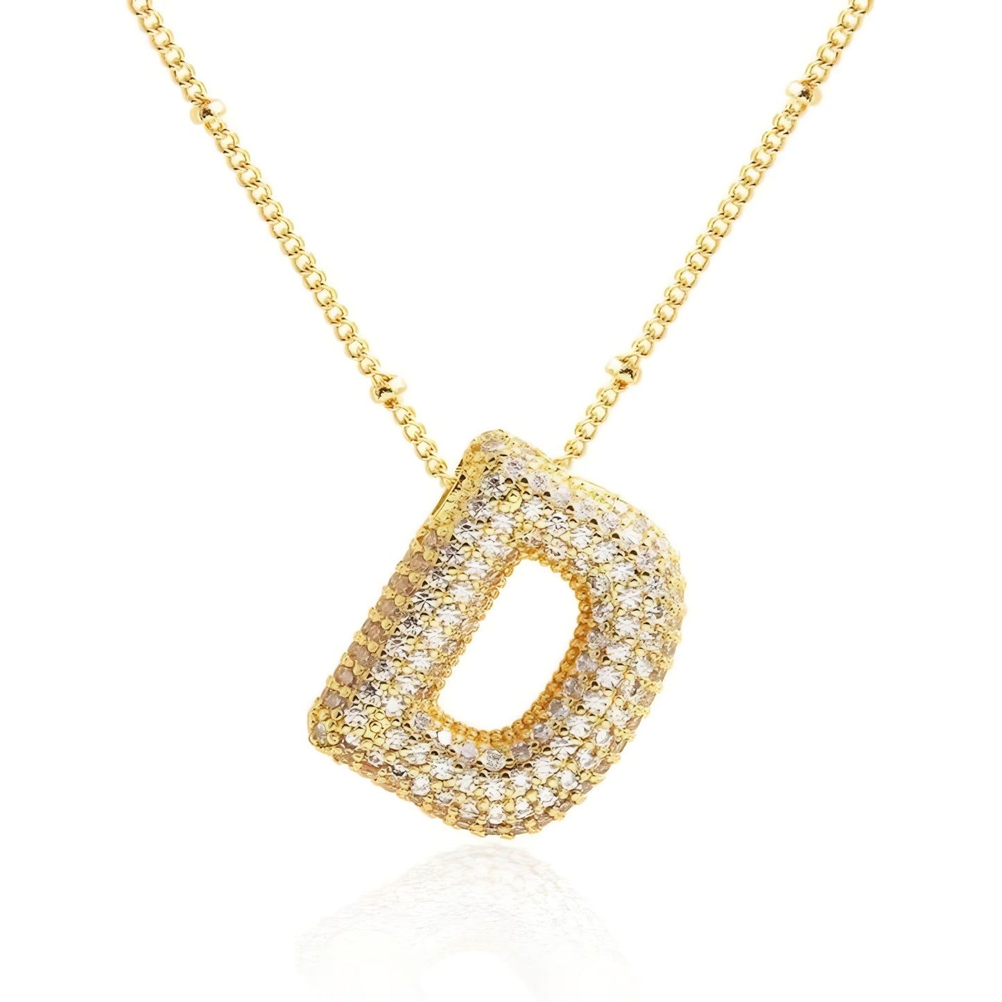 Bubble Letter Necklace