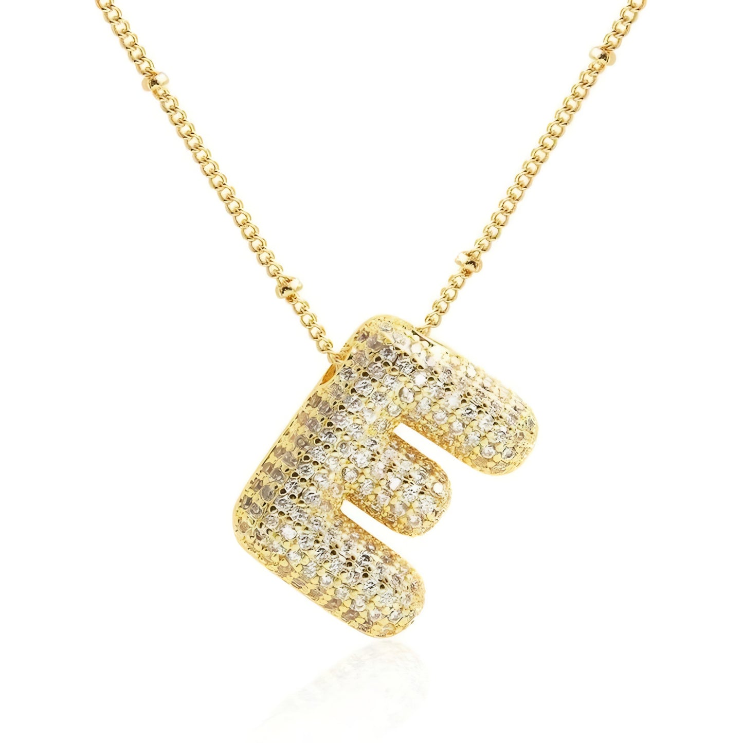 Bubble Letter Necklace