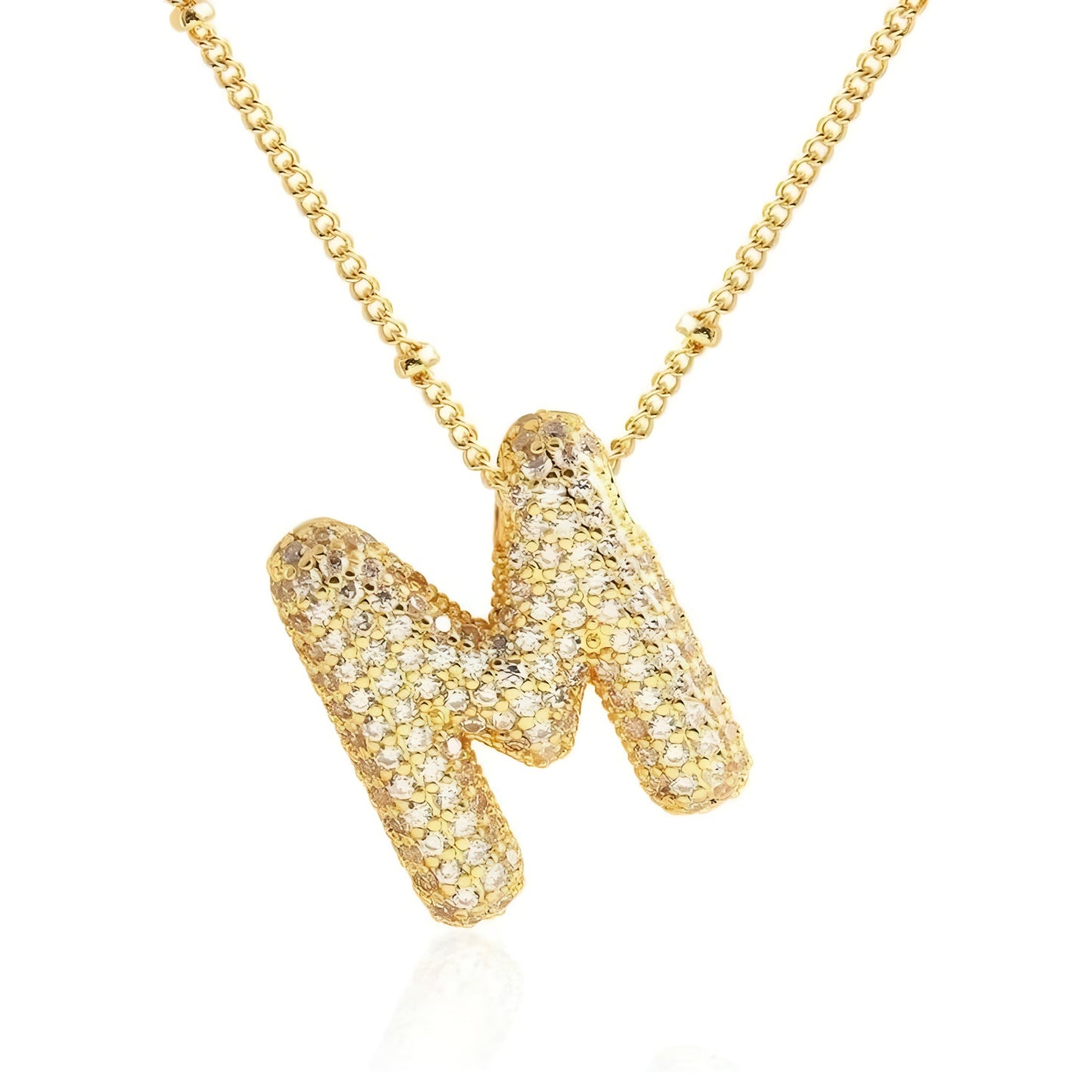 Bubble Letter Necklace
