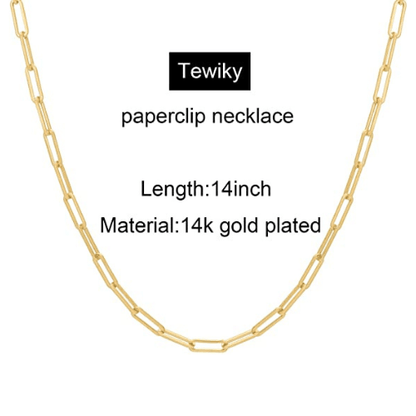 Paperclip Choker Necklace