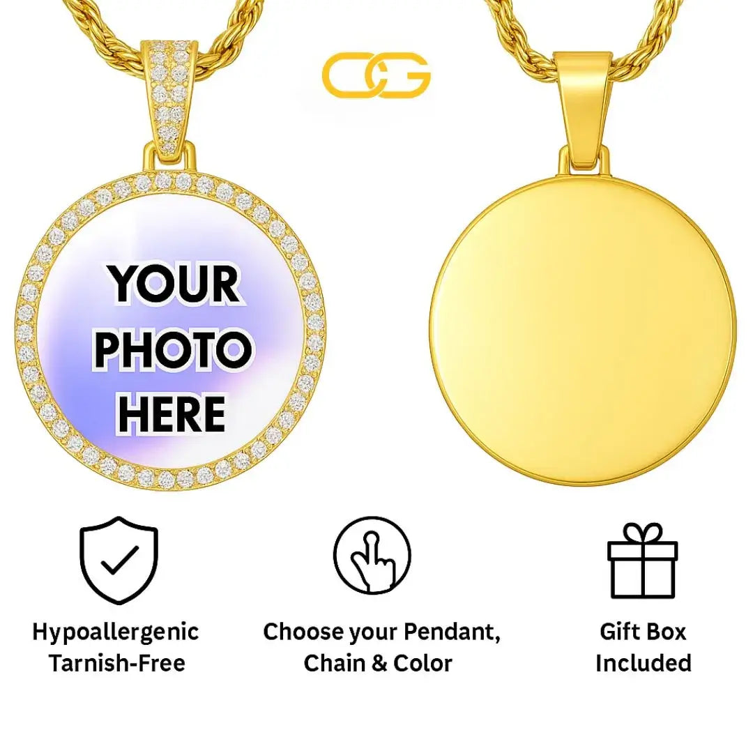 Custom Photo Pendant