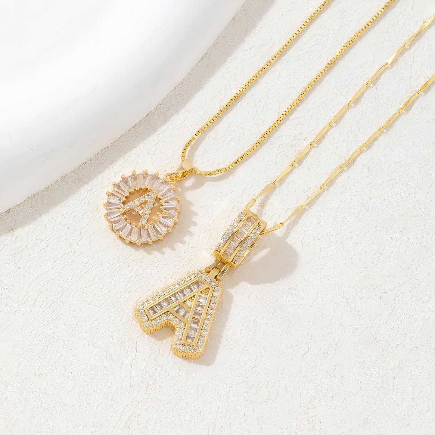 The Duo Charm Set Necklace