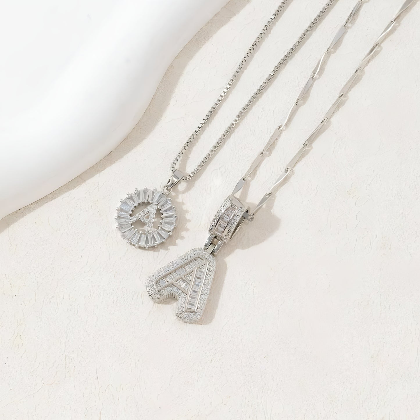 The Duo Charm Set Necklace
