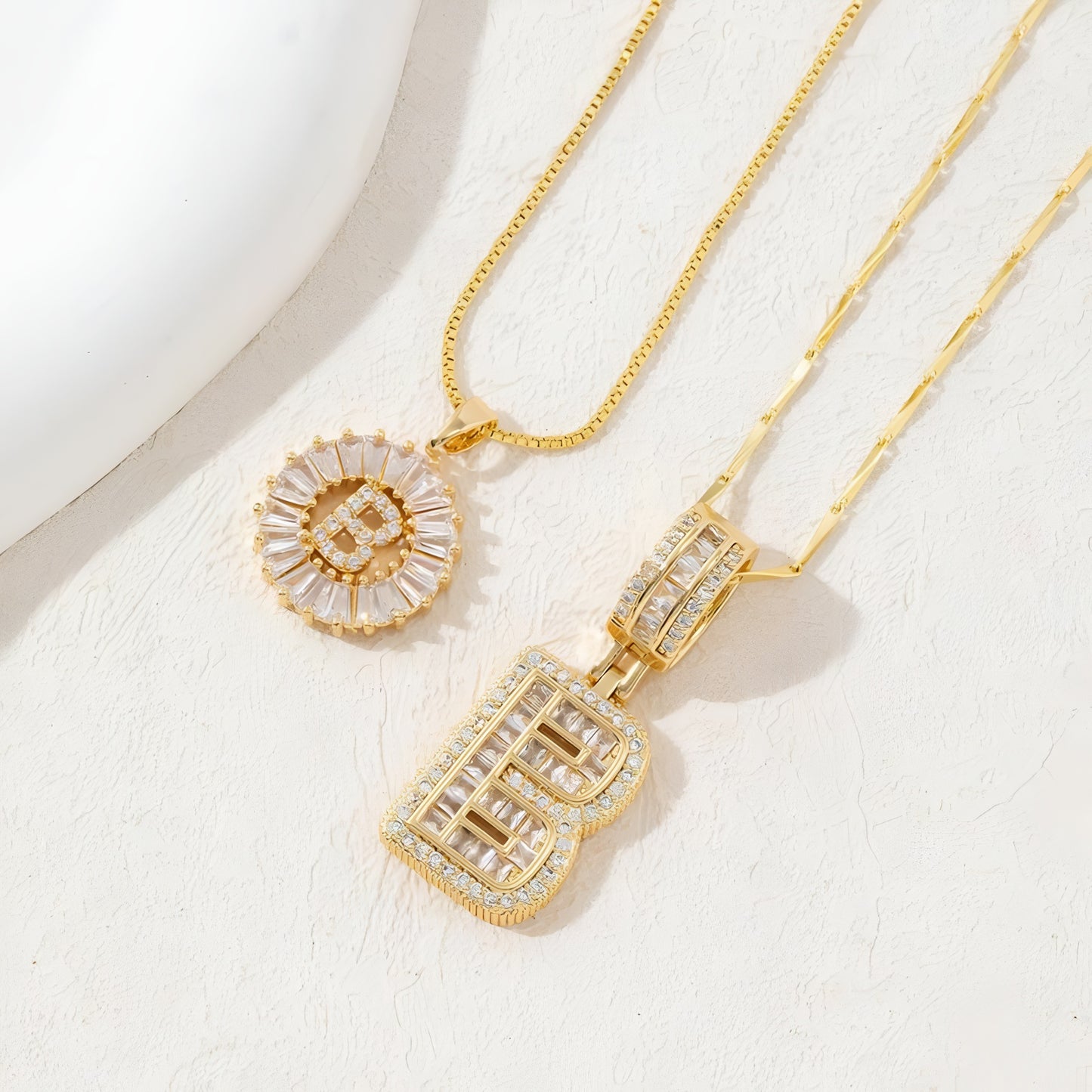 The Duo Charm Set Necklace