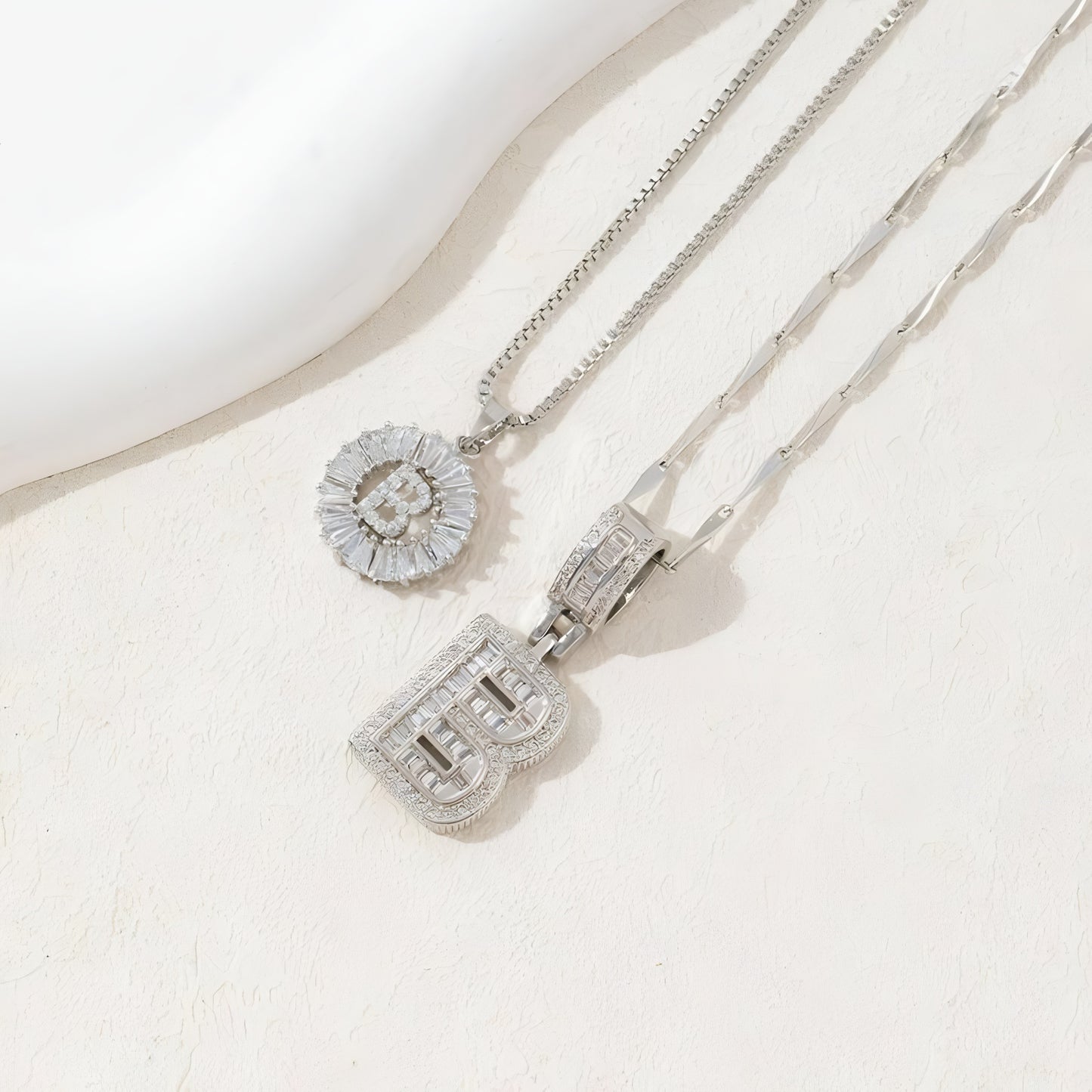 The Duo Charm Set Necklace