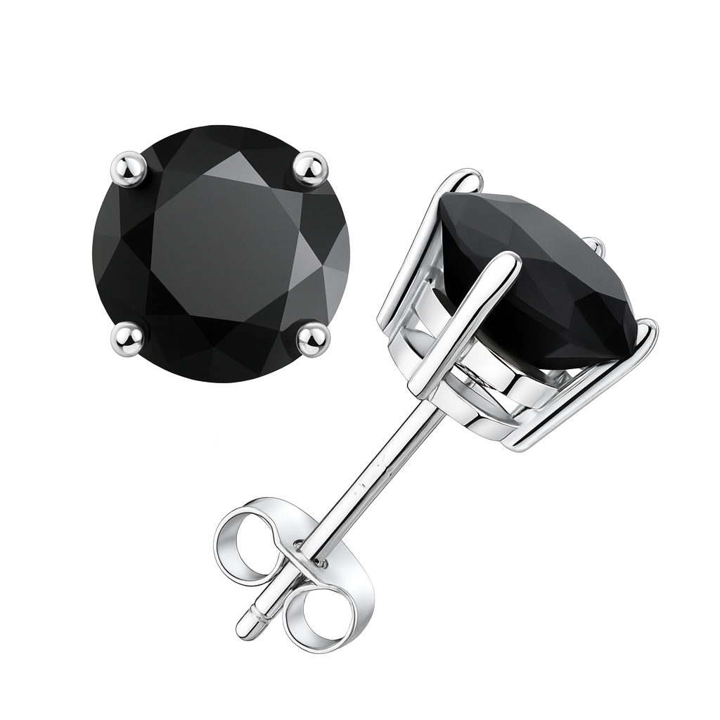 Eterna Moissanite Studs