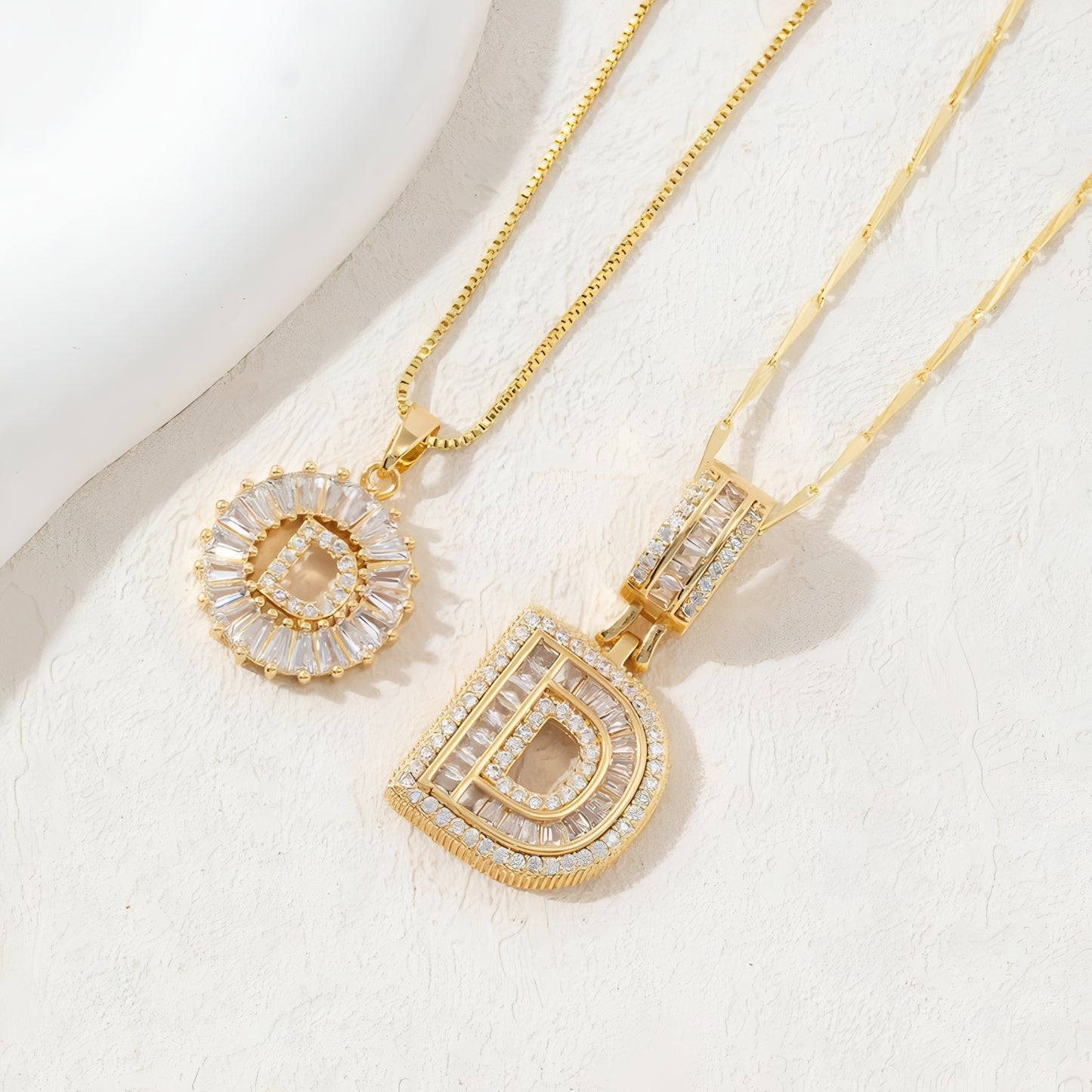 The Duo Charm Set Necklace