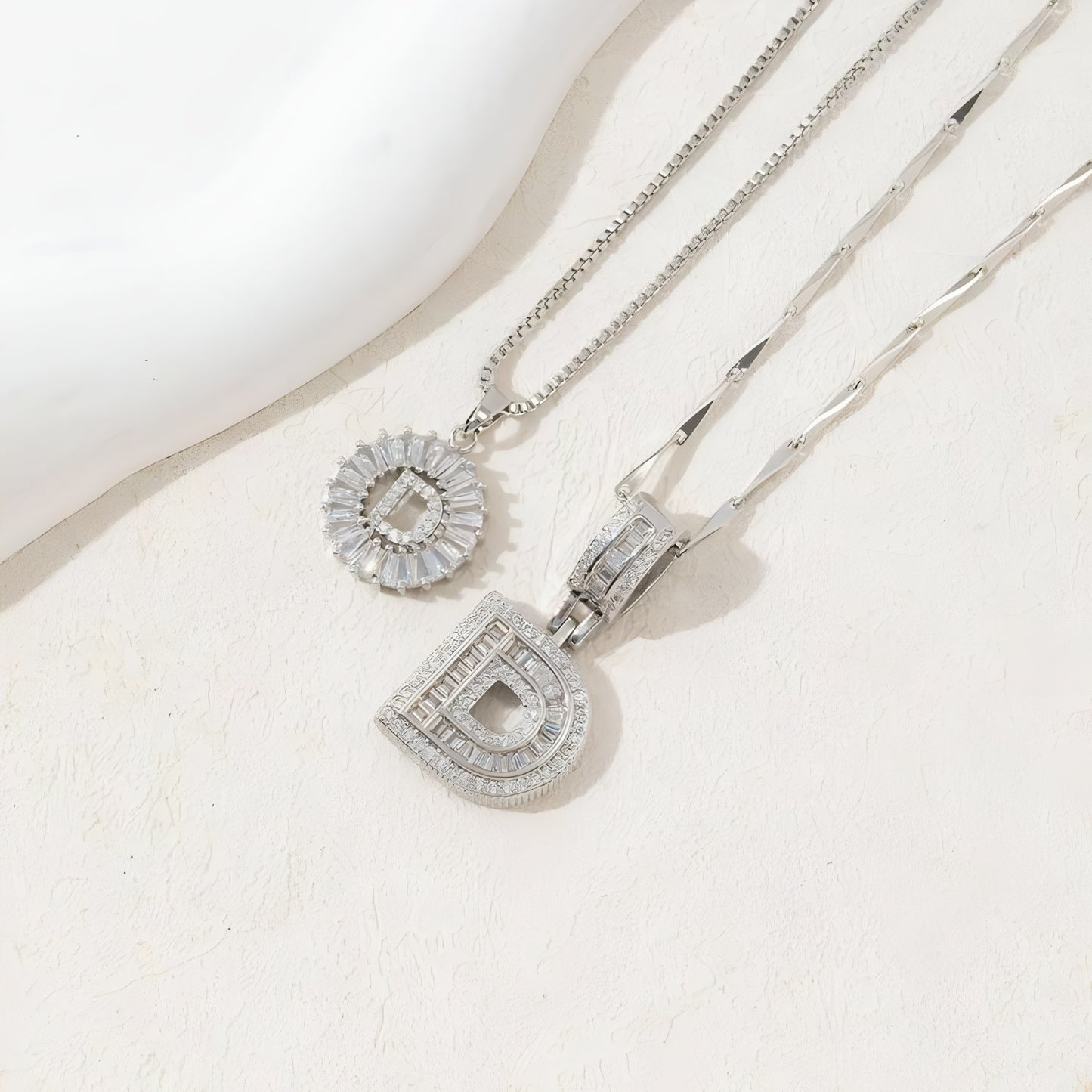 The Duo Charm Set Necklace