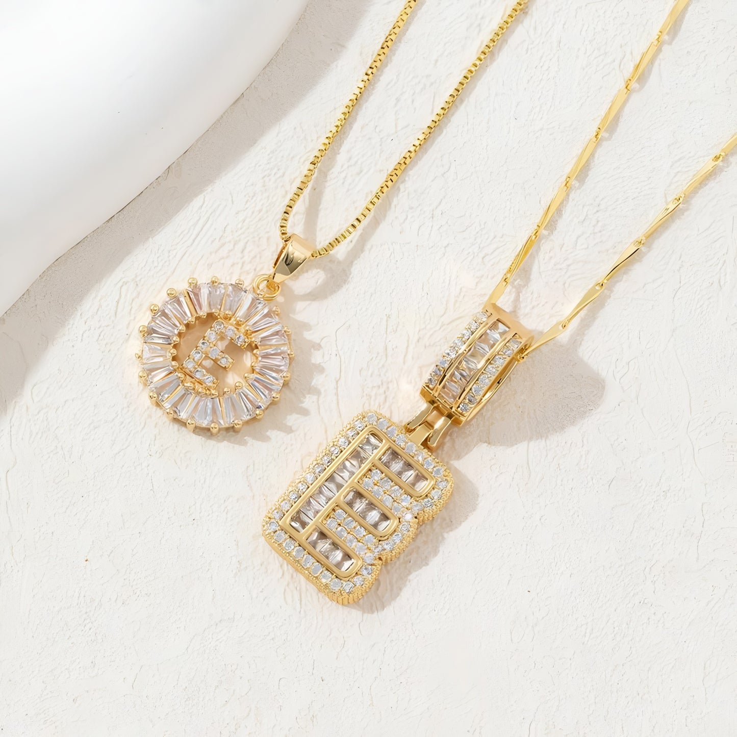 The Duo Charm Set Necklace