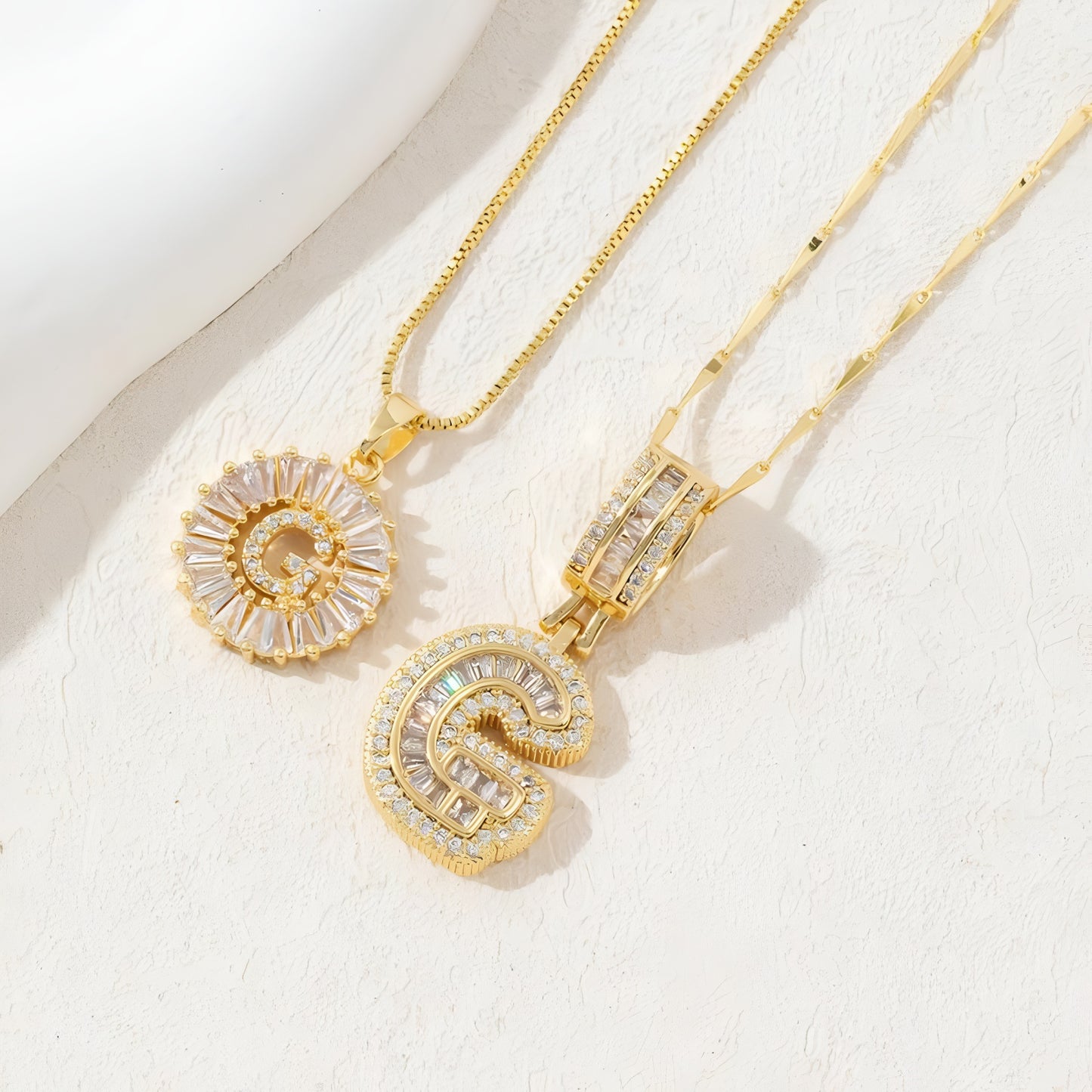 The Duo Charm Set Necklace