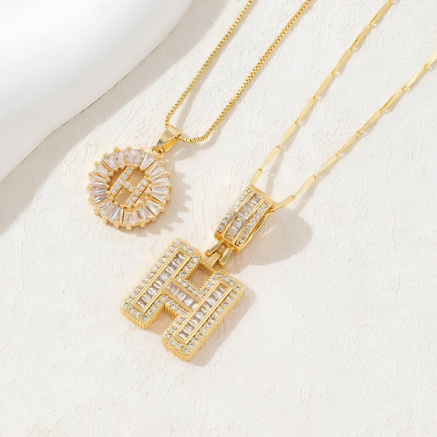 The Duo Charm Set Necklace