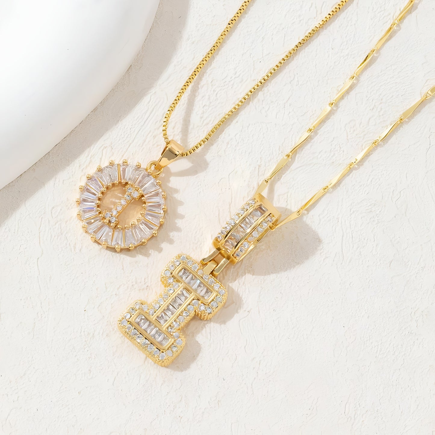 The Duo Charm Set Necklace