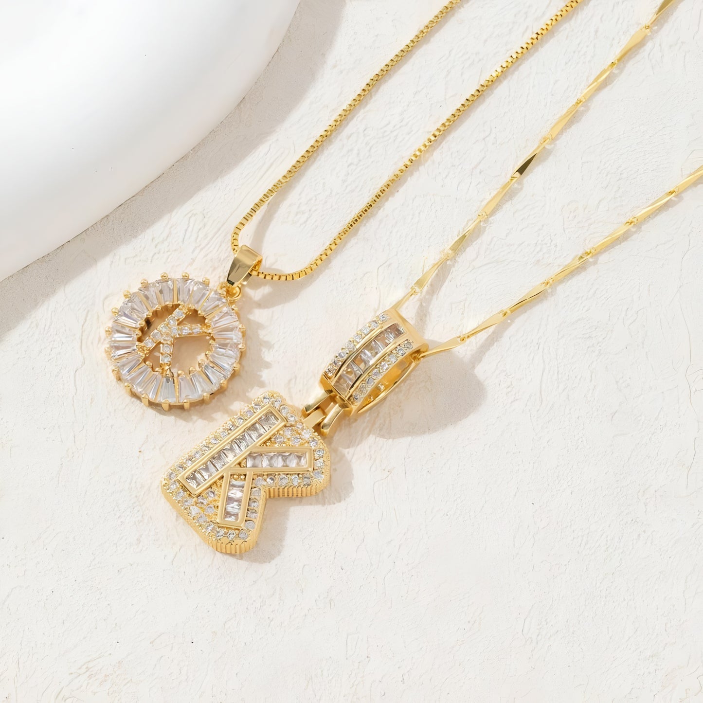 The Duo Charm Set Necklace