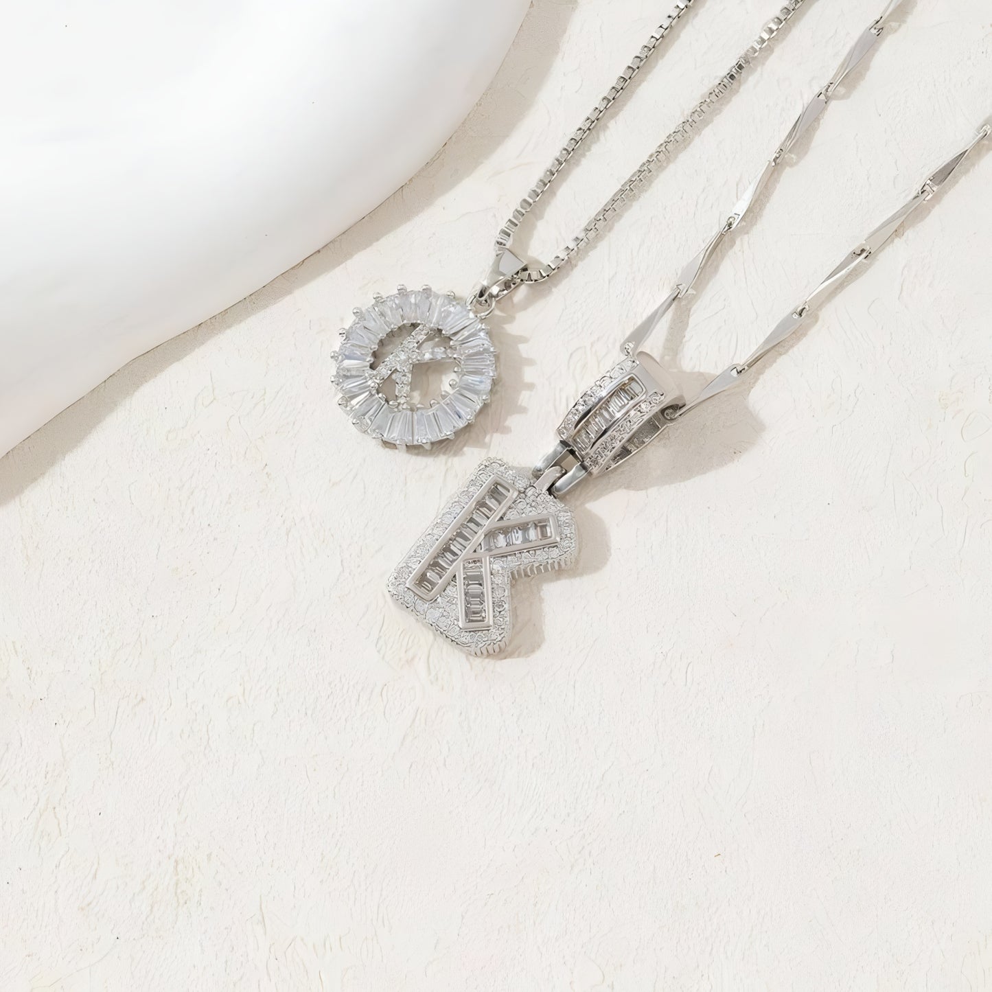 The Duo Charm Set Necklace