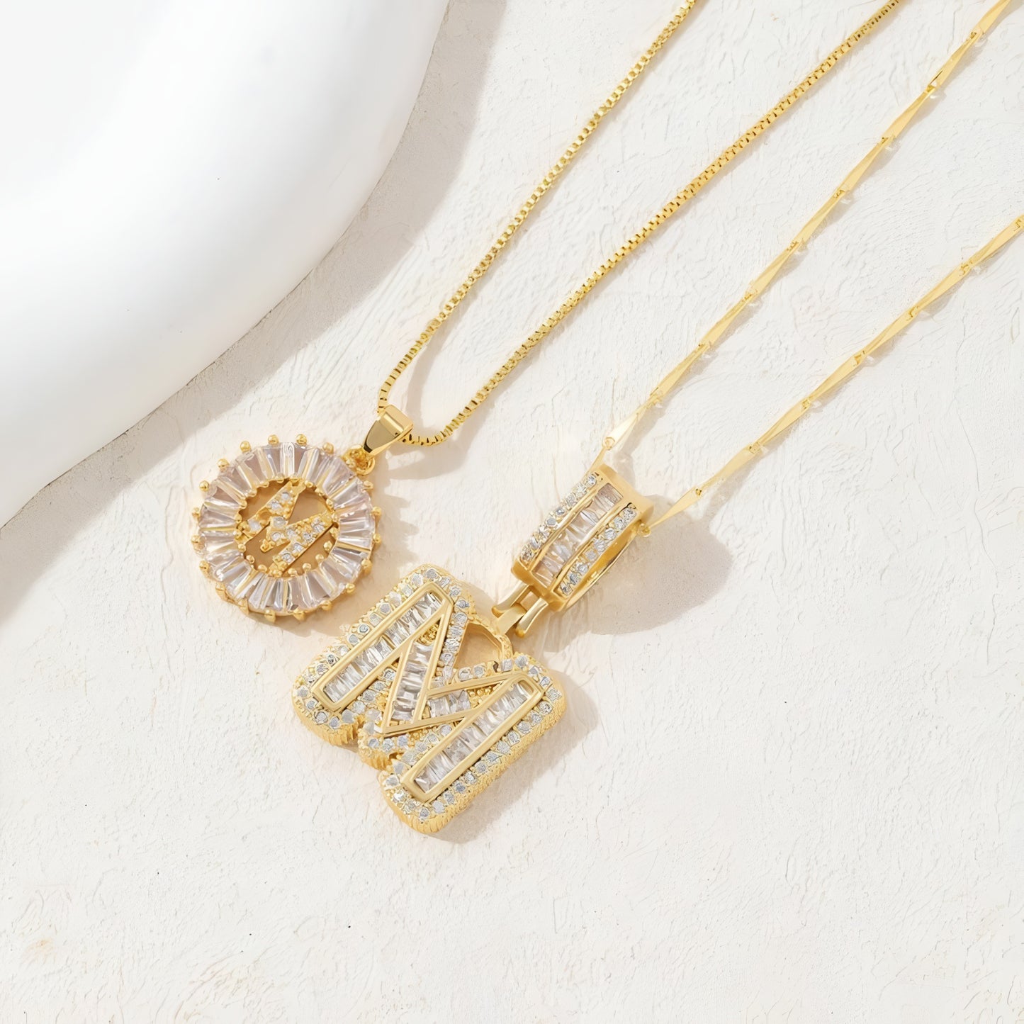 The Duo Charm Set Necklace