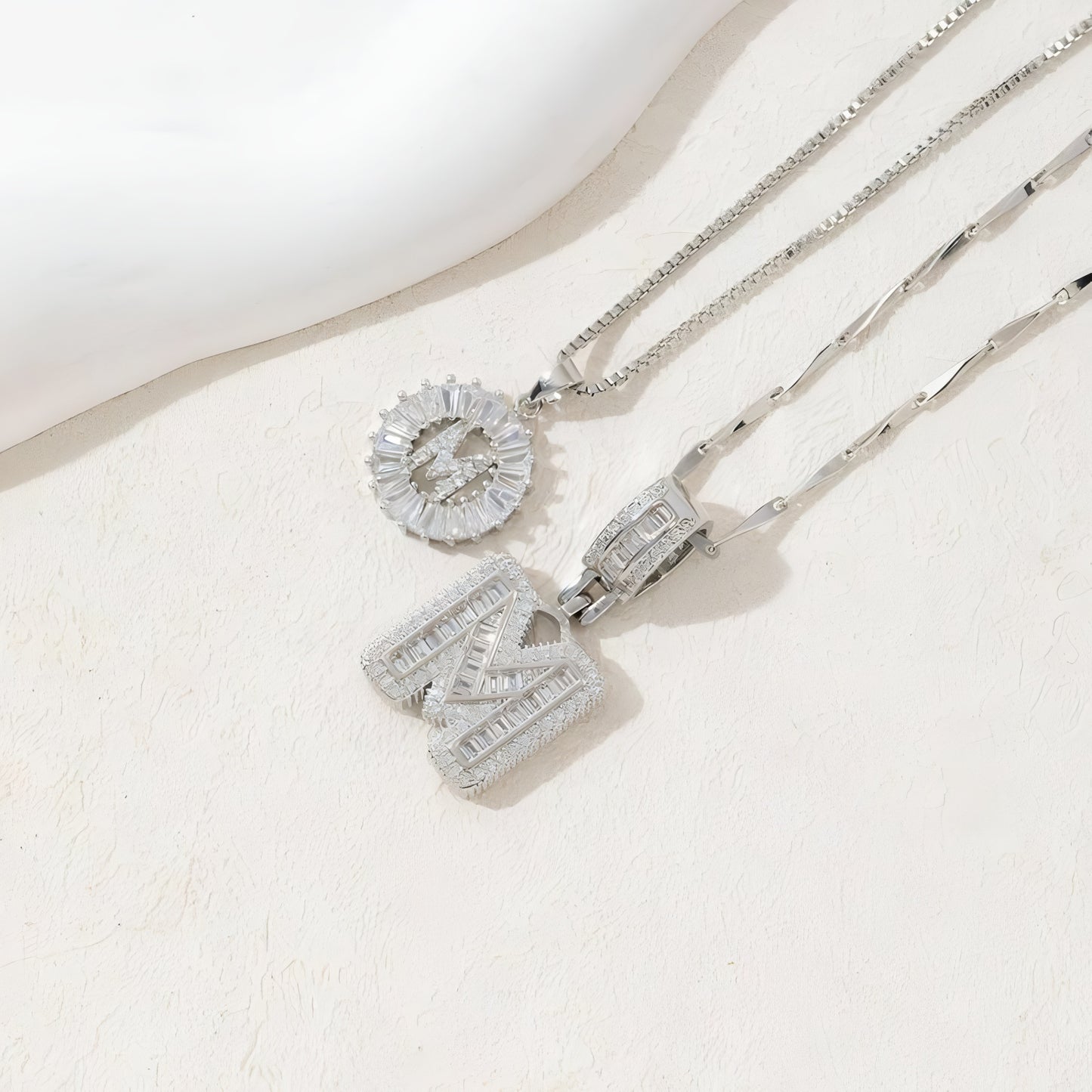 The Duo Charm Set Necklace