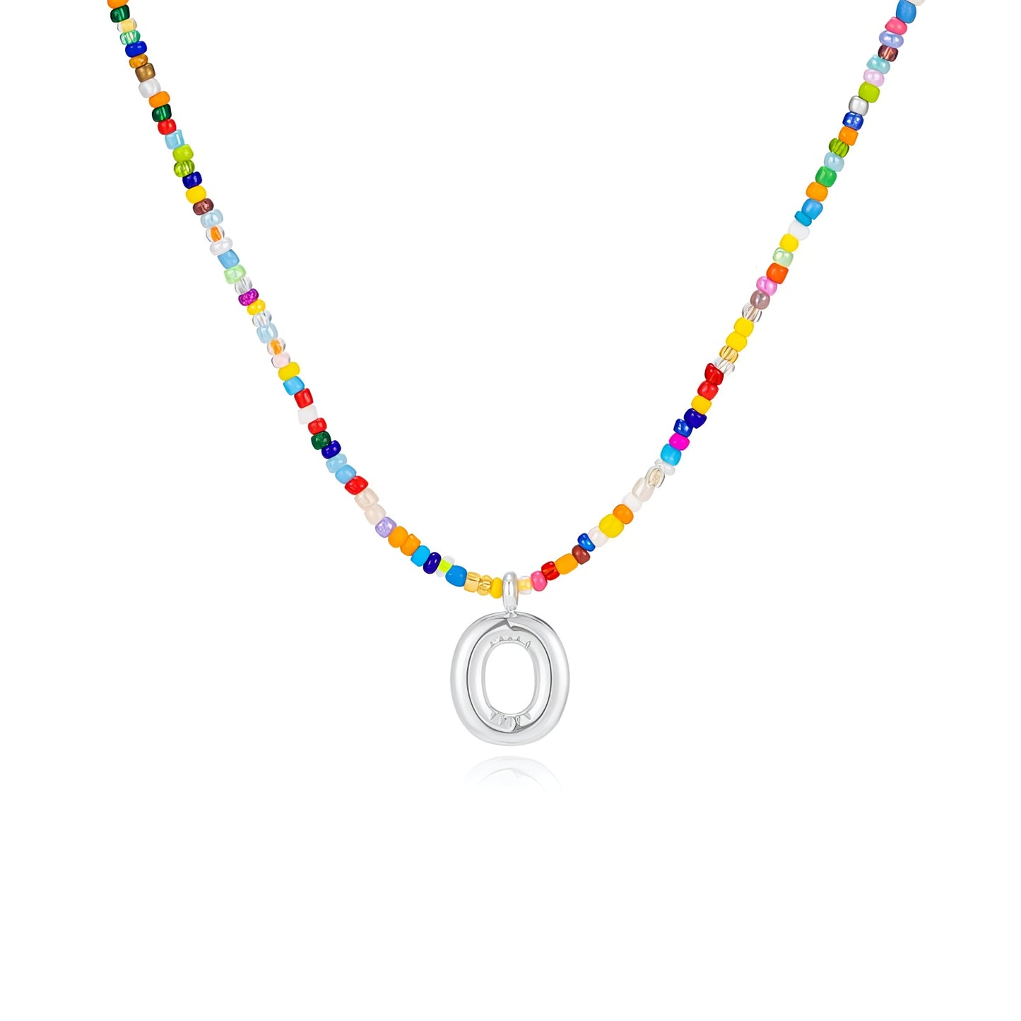 Boho Bloom Letter Necklace