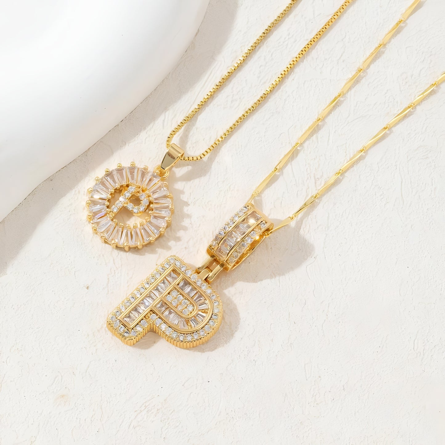 The Duo Charm Set Necklace