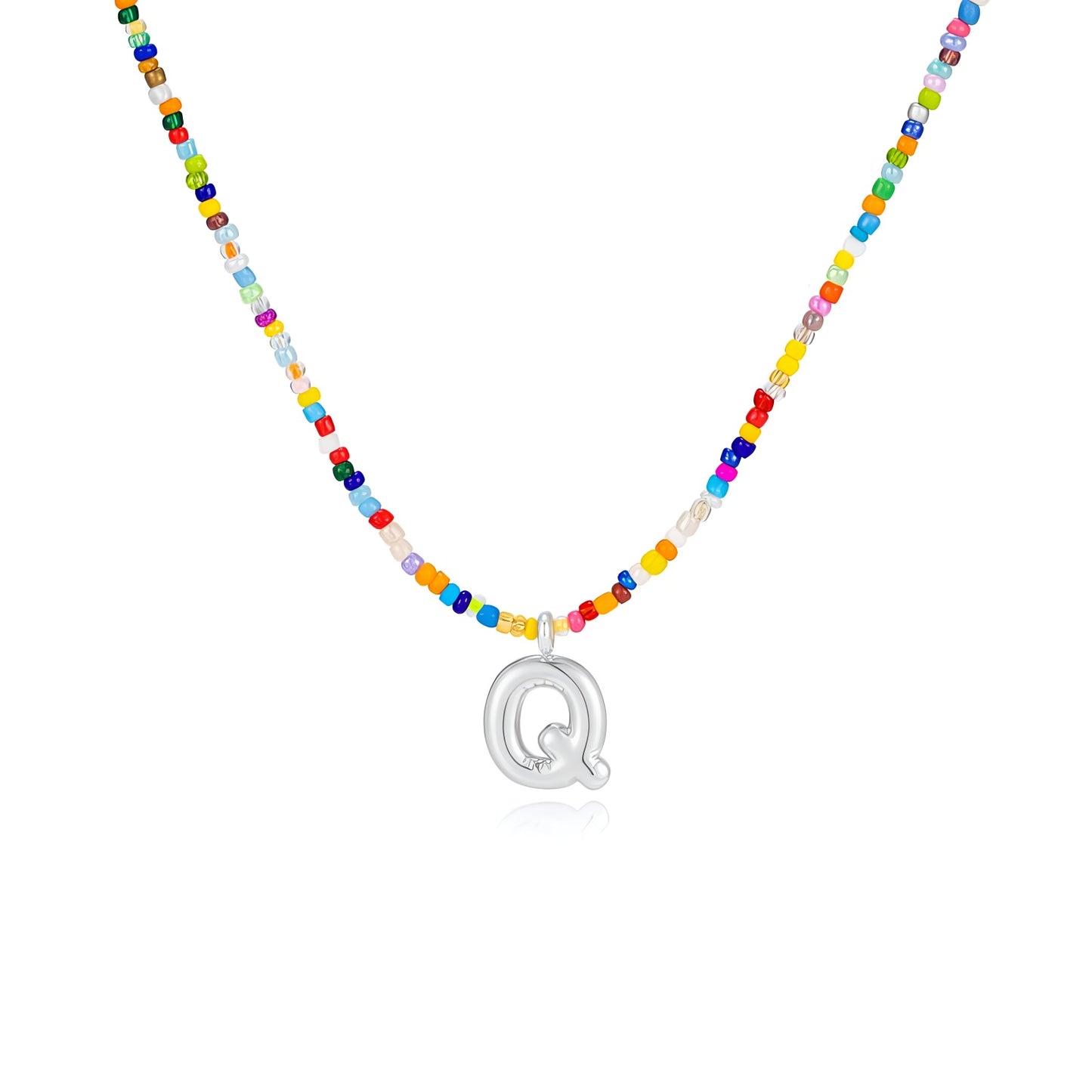 Boho Bloom Letter Necklace