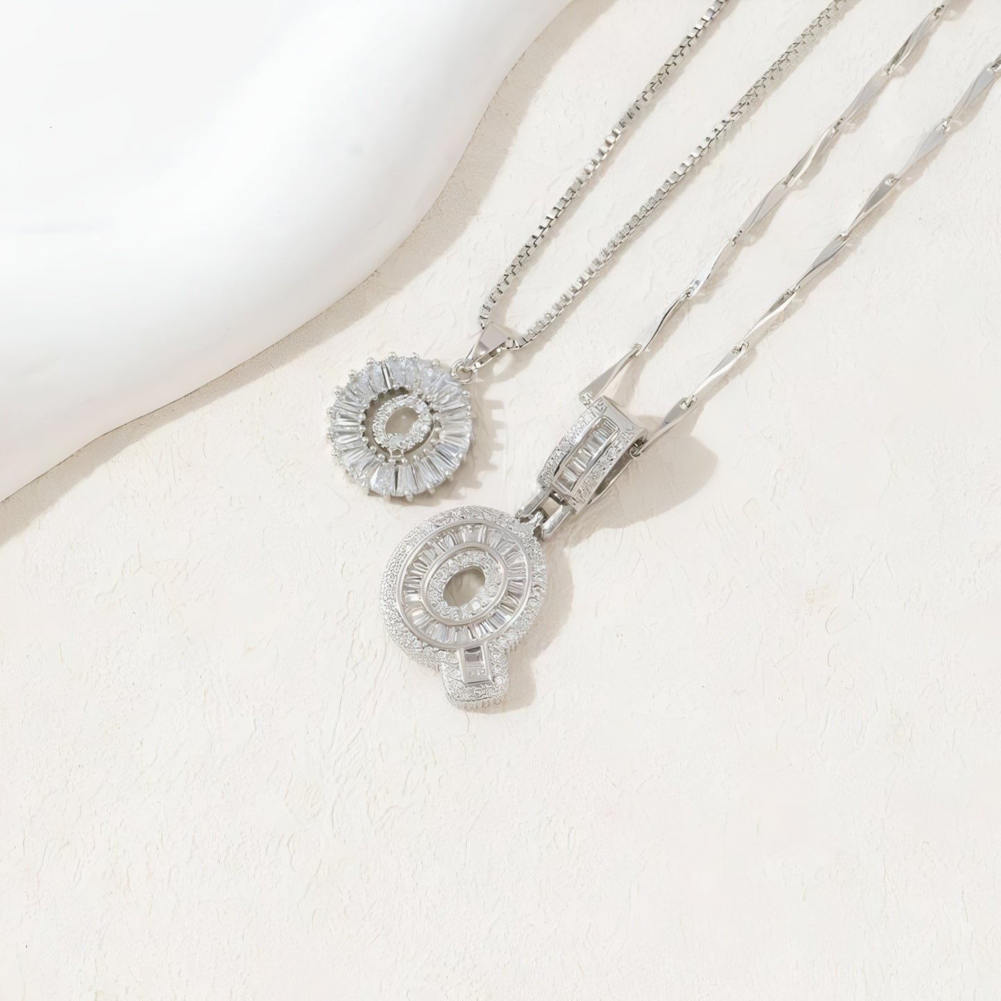 The Duo Charm Set Necklace