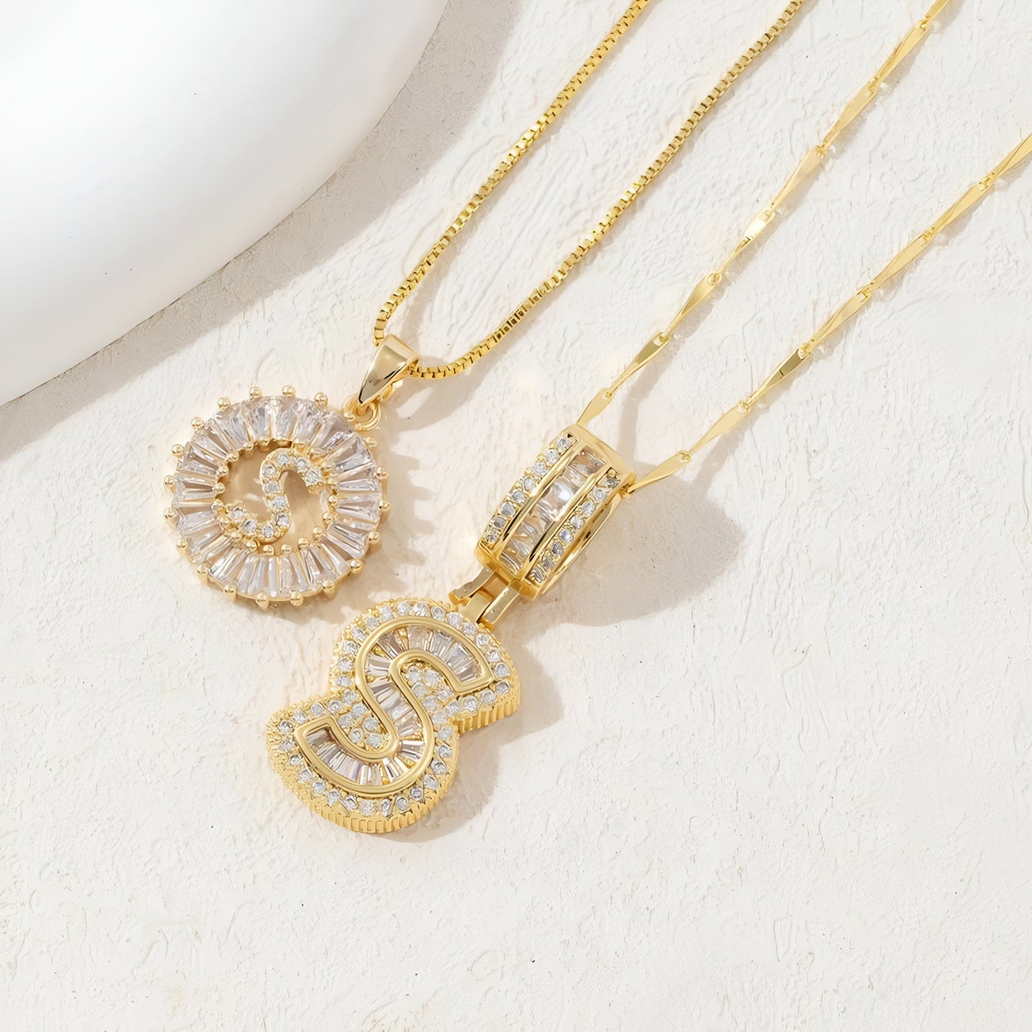 The Duo Charm Set Necklace