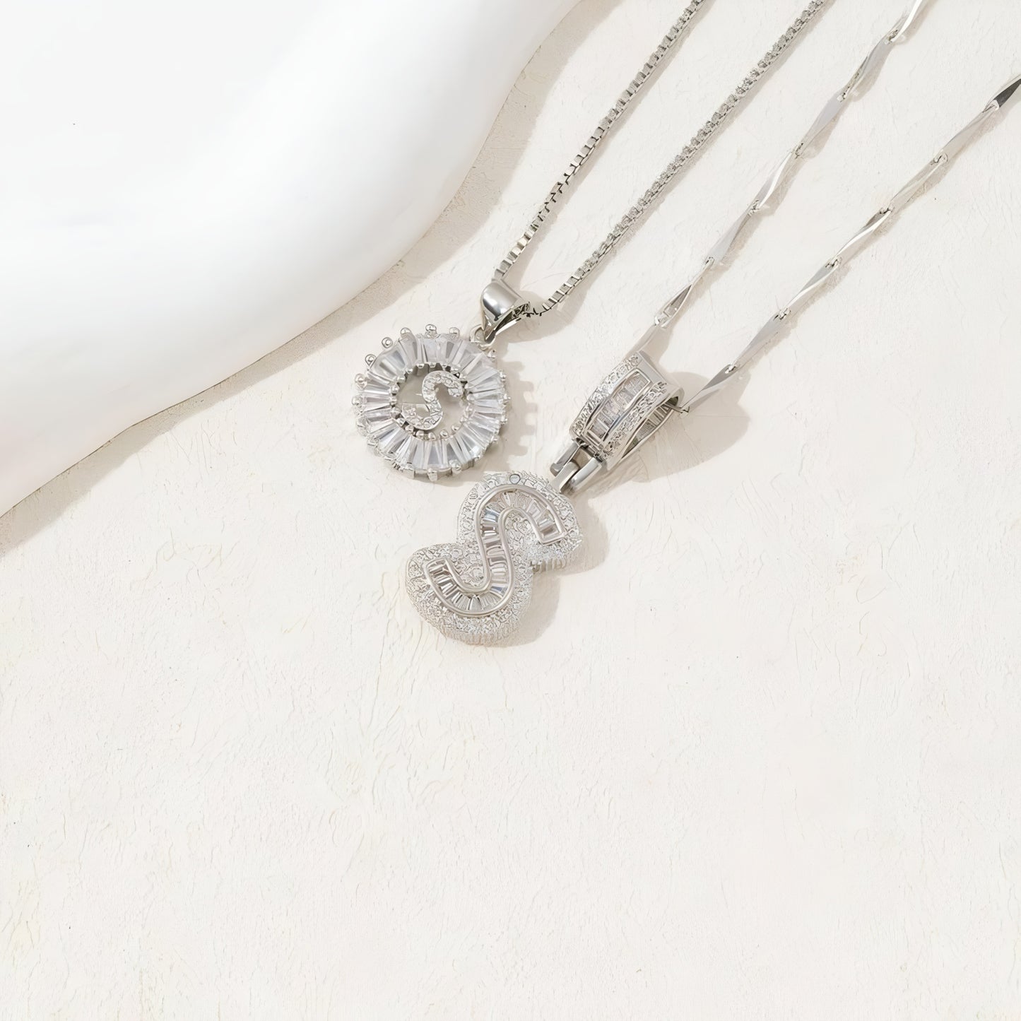 The Duo Charm Set Necklace