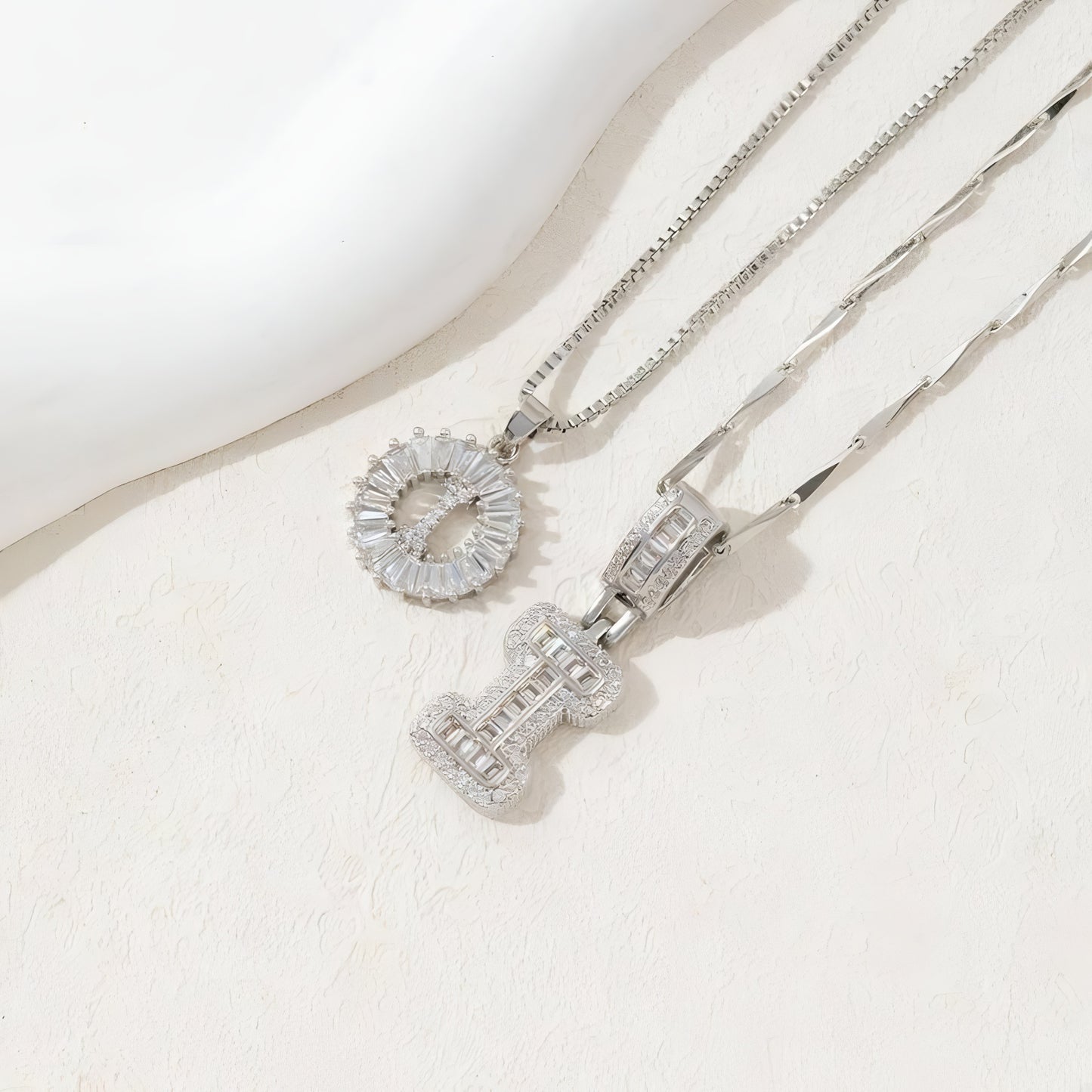 The Duo Charm Set Necklace