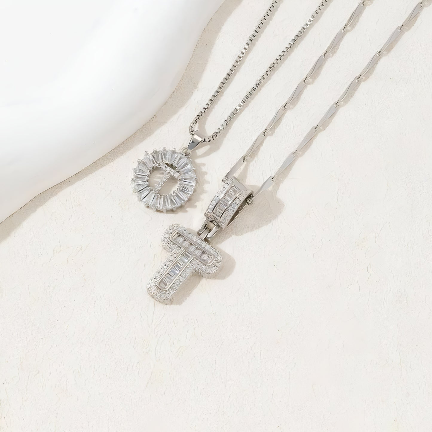 The Duo Charm Set Necklace