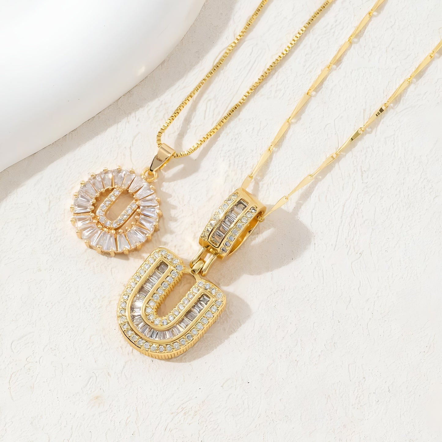 The Duo Charm Set Necklace