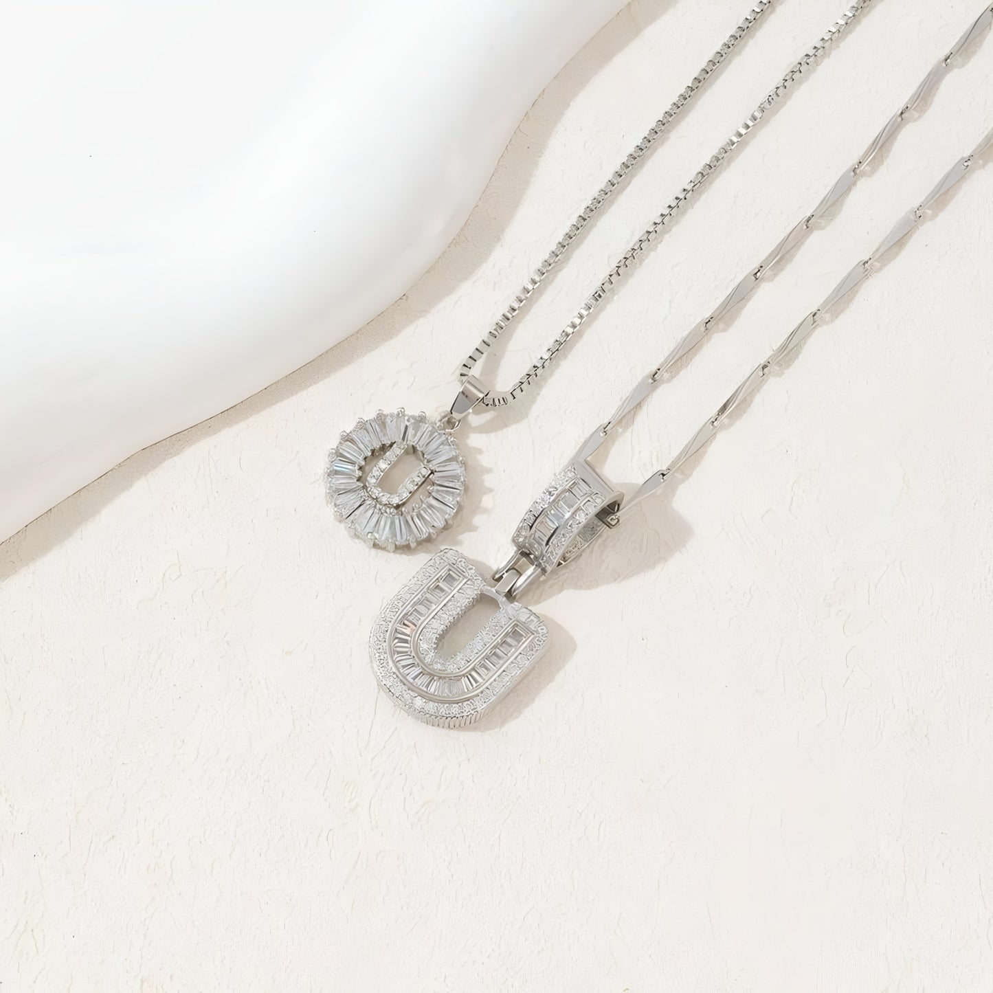 The Duo Charm Set Necklace