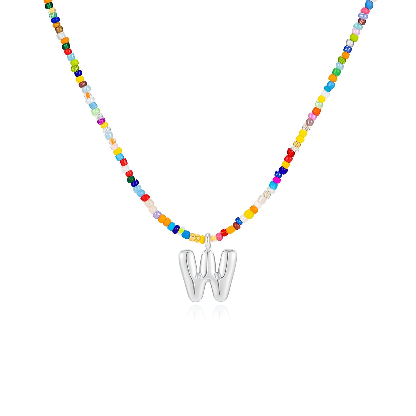 Boho Bloom Letter Necklace