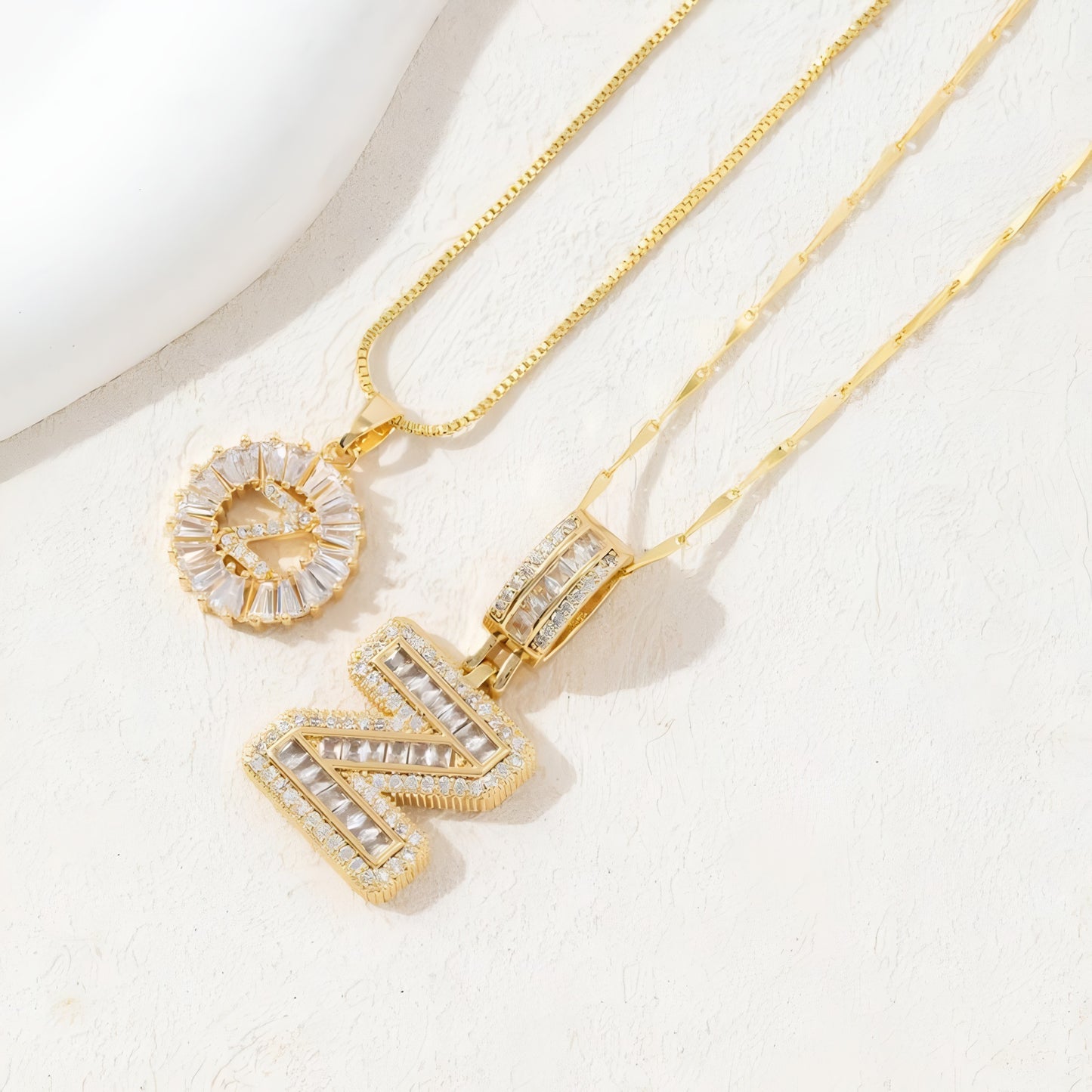 The Duo Charm Set Necklace